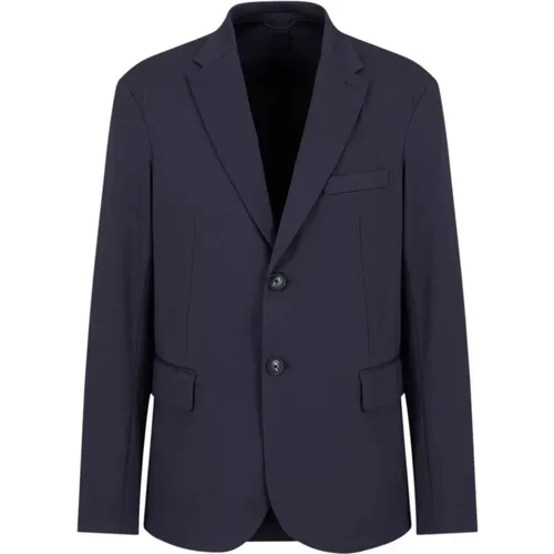 Blaue Jacke Ub118 , Herren, Größe: XL - Emporio Armani - Modalova