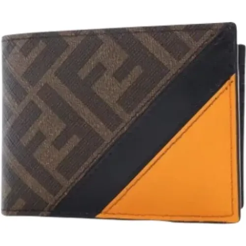 Pre-owned Canvas wallets , female, Sizes: ONE SIZE - Fendi Vintage - Modalova