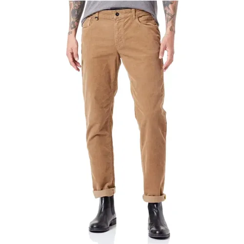 Regular Fit Wood Jeans , Herren, Größe: W36 L32 - camel active - Modalova