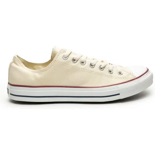 All Star Ox Canvas Weisse Sneakers , Herren, Größe: 41 EU - Converse - Modalova