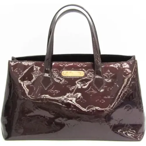 Wilshire Patent Leather Bag , female, Sizes: ONE SIZE - Louis Vuitton Vintage - Modalova