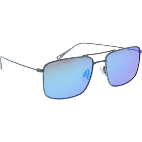 Stylish Sunglasses with Lenses , male, Sizes: 55 MM - Maui Jim - Modalova