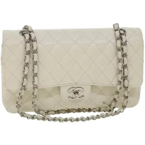 Pre-owned Leather Shoulder Bag , female, Sizes: ONE SIZE - Chanel Vintage - Modalova