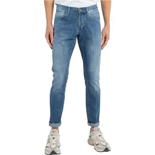 Skinny Fit Jeans , male, Sizes: W31, W30, W38, W32, W40 - Dondup - Modalova