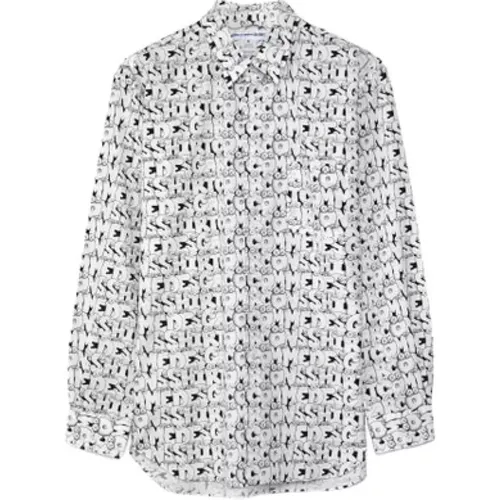 Stylish Men`s Shirt , male, Sizes: S - Comme des Garçons - Modalova