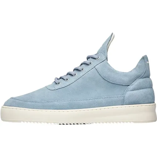 Low Top Suede Sky , male, Sizes: 9 UK, 12 UK, 6 UK - Filling Pieces - Modalova