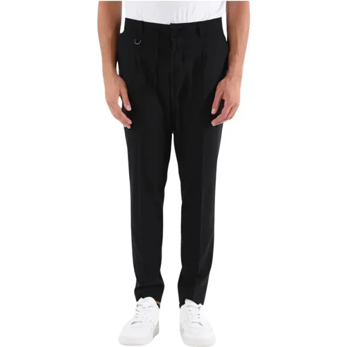 Regular Fit Wool Blend Pants , male, Sizes: 2XL - Paolo Pecora - Modalova