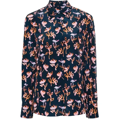 Floral Print Shirt , female, Sizes: L, XL, 2XL - PS By Paul Smith - Modalova