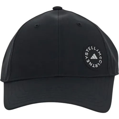 Stylische Polyester Logo Cap , Damen, Größe: M - adidas by stella mccartney - Modalova