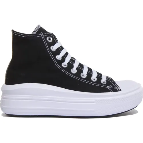 White Hi Trainer Move Sneakers , female, Sizes: 6 UK, 3 UK, 4 UK, 6 1/2 UK, 4 1/2 UK, 8 UK, 5 UK, 7 UK, 3 1/2 UK - Converse - Modalova