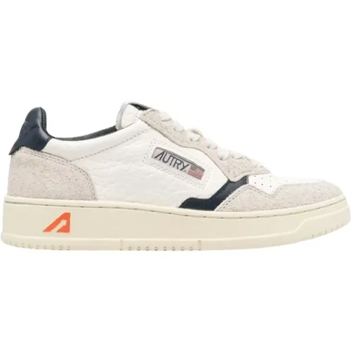 White Women's Low-Top Sneakers , male, Sizes: 2 UK, 4 UK, 3 UK - Autry - Modalova