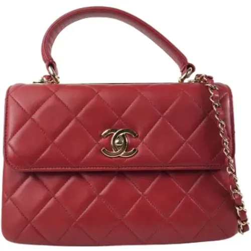 Pre-owned Leather chanel-bags , female, Sizes: ONE SIZE - Chanel Vintage - Modalova