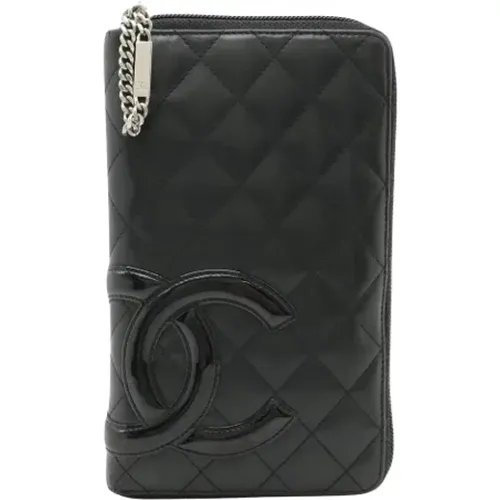 Pre-owned Leather wallets , female, Sizes: ONE SIZE - Chanel Vintage - Modalova