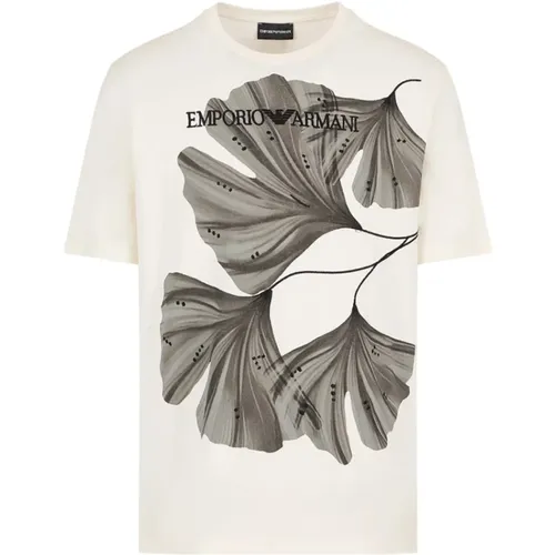 Casual Short Sleeve T-Shirt , male, Sizes: M, L - Emporio Armani - Modalova