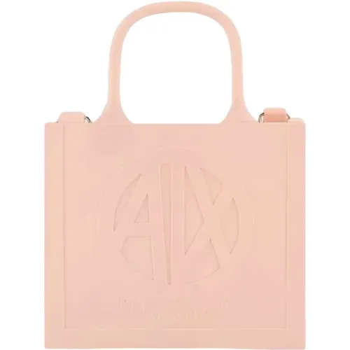 Milky Bag mit geprägtem Logo - Armani Exchange - Modalova