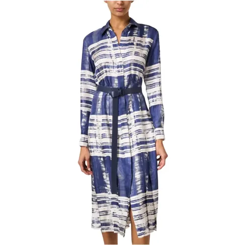 Silk Chemisier Dress Oste , female, Sizes: S, XS - Max Mara Studio - Modalova