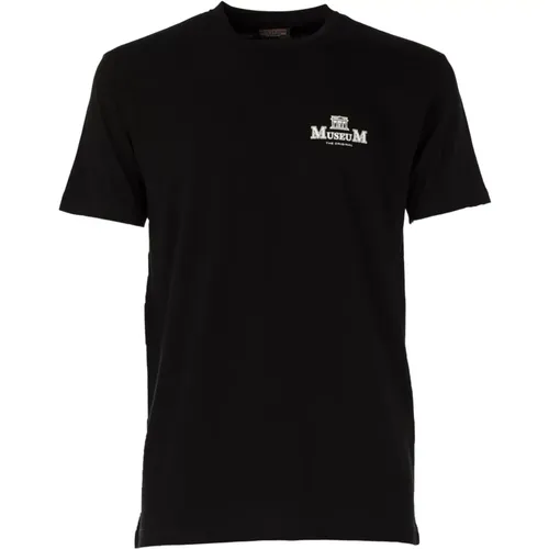 Herren T-Shirt JIM Modell , Herren, Größe: XL - Museum - Modalova