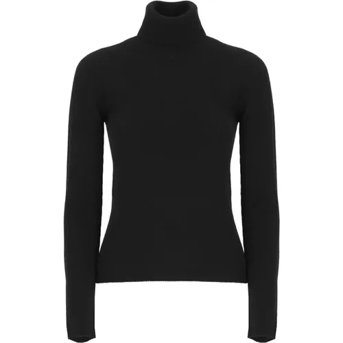 Cashmere Sweater High Neck Long Sleeves , female, Sizes: L, M - Vanisé - Modalova