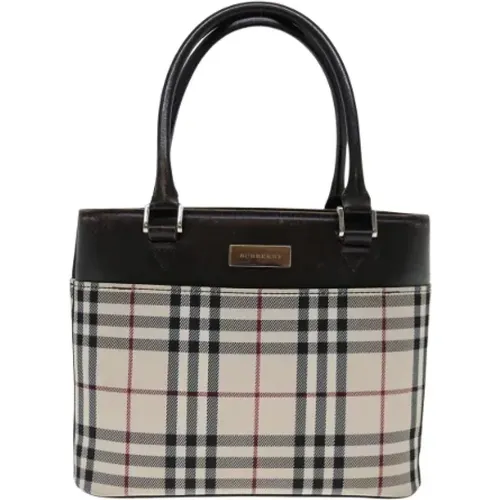 Pre-owned Canvas totes , female, Sizes: ONE SIZE - Burberry Vintage - Modalova