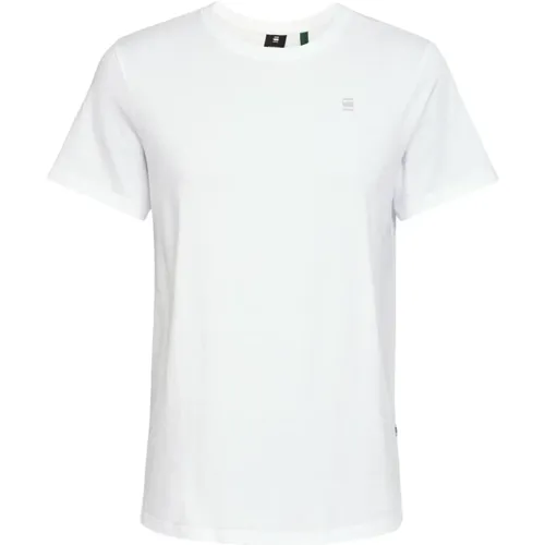 Shirt Basic T-Shirt mit Rundhalsausschnitt - G-Star - Modalova