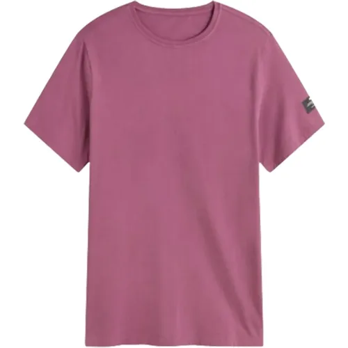 Vent T-Shirt in Weinrot , Herren, Größe: M - Ecoalf - Modalova