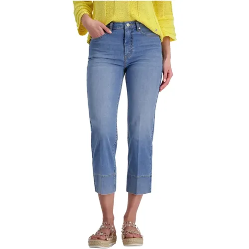Bootcut Jeans , Damen, Größe: L - monari - Modalova