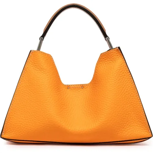 Bubble Leather Crossbody Bag Aurora , female, Sizes: ONE SIZE - Gianni Chiarini - Modalova