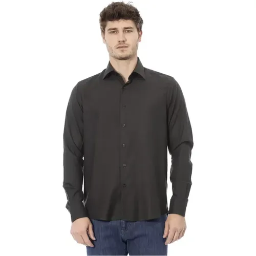 Regular Fit Hemd mit italienischem Kragen , Herren, Größe: 4XL - Baldinini - Modalova