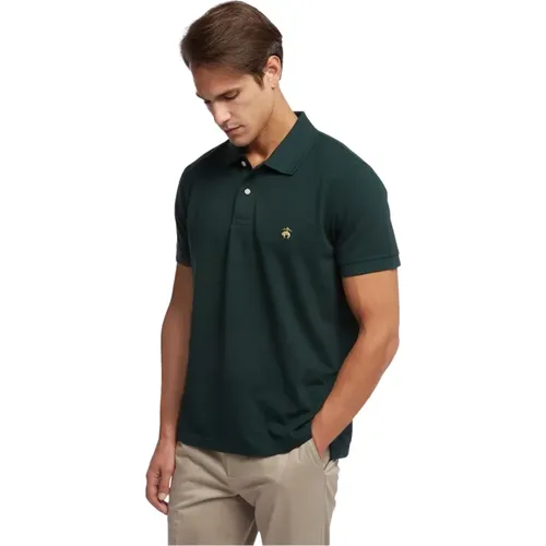 Slim-fit Kurzarm Piqué Polo Shirt,Slim-Fit-Kurzärmel--Polo-Hemd,Slim-Fit-Kurzärmel-Pik-Polo-Hemd - Brooks Brothers - Modalova