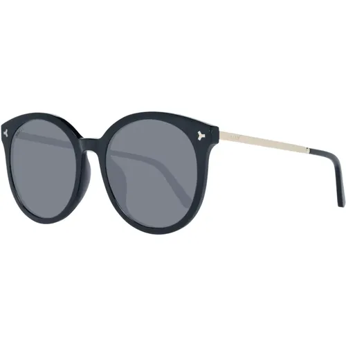 Schwarze runde Sonnenbrille für Frauen , Damen, Größe: ONE Size - Bally - Modalova