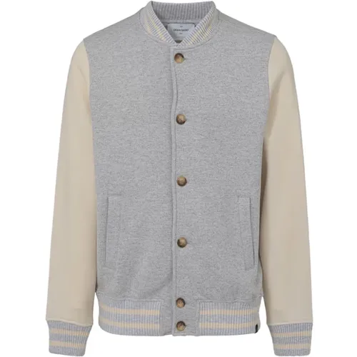 Grey Cotton Jacket , male, Sizes: XL, L - Gran Sasso - Modalova