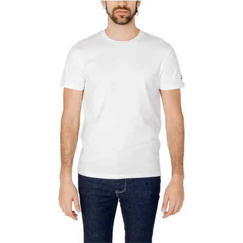 Mens T-Shirt Spring/Summer Collection , male, Sizes: M, L, XL, 3XL, 2XL, S - Peuterey - Modalova