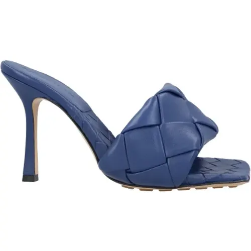 Leather heels , female, Sizes: 3 1/2 UK - Bottega Veneta - Modalova