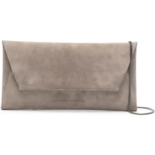 Stilvolle Damen Schultertasche - BRUNELLO CUCINELLI - Modalova