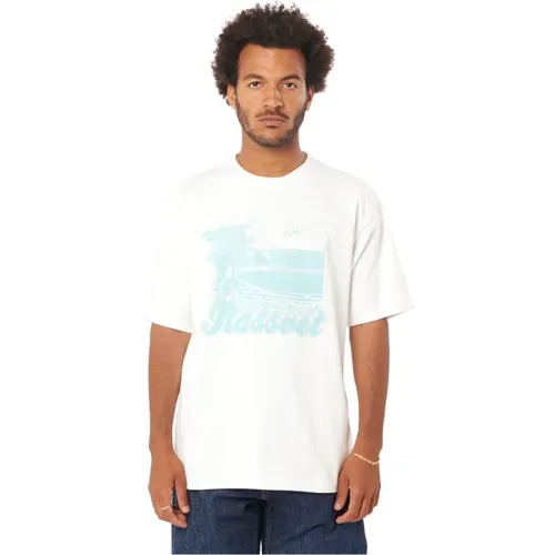 Miami Logo Print T-Shirt,T-Shirts - Rassvet - Modalova