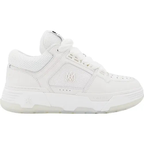 Sneakers,Weiße Ma-1 Sneaker aus Leder und Stoff - Amiri - Modalova