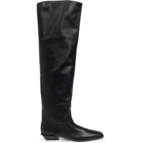 Leather Boots , female, Sizes: 5 UK - Paris Texas - Modalova