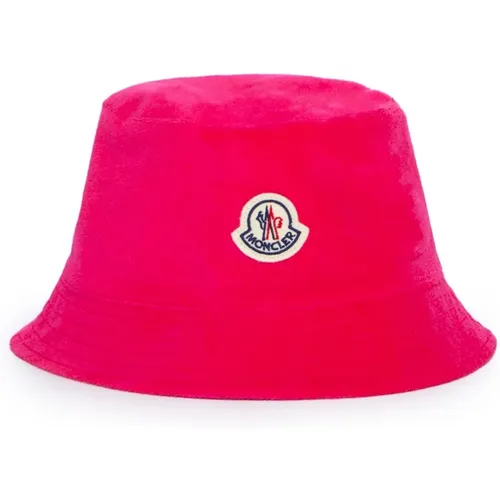 Rosa Terry Bucket Hat für Frauen , Damen, Größe: S - Moncler - Modalova