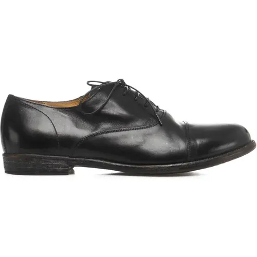 Laced Shoes for Men , male, Sizes: 8 UK, 10 UK, 7 UK - Moma - Modalova
