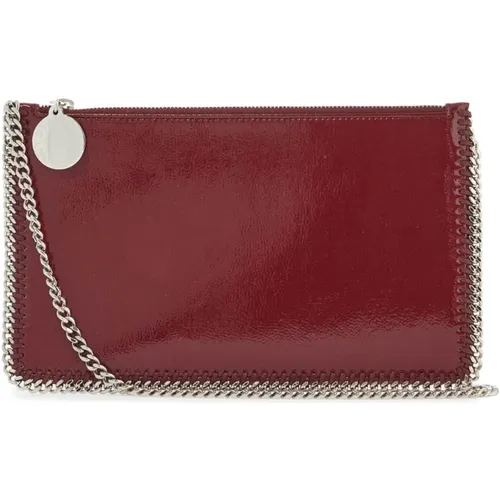 Diamond-effect Chain Falabella Shoulder Bag , female, Sizes: ONE SIZE - Stella Mccartney - Modalova