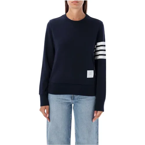 Womens Clothing Knitwear Navy Aw23 , female, Sizes: M, XS, S, 2XS - Thom Browne - Modalova