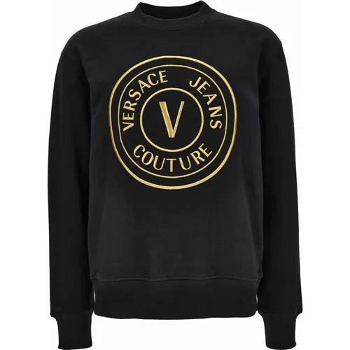 Pullover , Herren, Größe: L - Versace Jeans Couture - Modalova