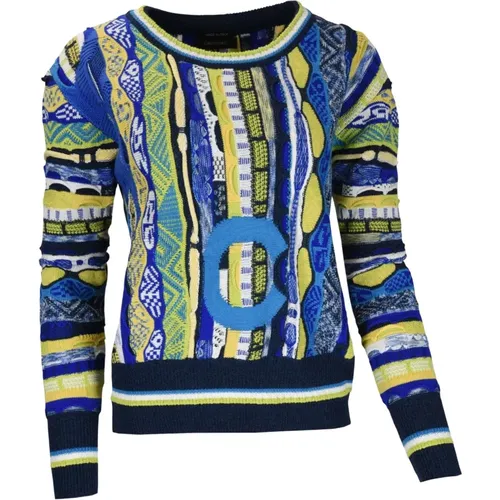 Vibrant Women`s Sweater with Accentuating Effect Cara , female, Sizes: L - carlo colucci - Modalova