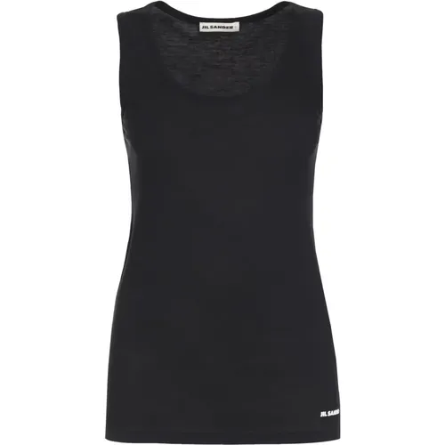 Geripptes Baumwolltanktop - Jil Sander - Modalova