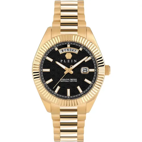 Date Superlative Gent Watch , male, Sizes: ONE SIZE - Philipp Plein - Modalova