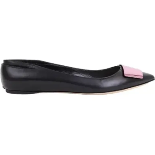 Pre-owned Leather flats , female, Sizes: 5 UK - Dior Vintage - Modalova