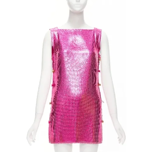 Pre-owned Metal dresses , female, Sizes: XS - Versace Pre-owned - Modalova