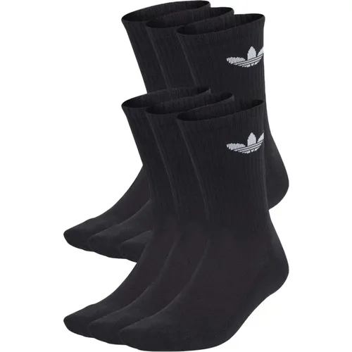 Packung mit 6 Socken , unisex, Größe: S - Adidas - Modalova