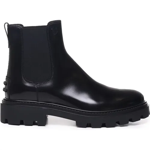 Boots with 98% Cotton 2% Elastane , male, Sizes: 7 UK, 8 1/2 UK, 10 UK - TOD'S - Modalova