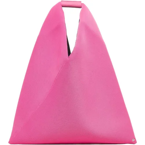 Japanische Klassische Rosa Stofftasche - MM6 Maison Margiela - Modalova